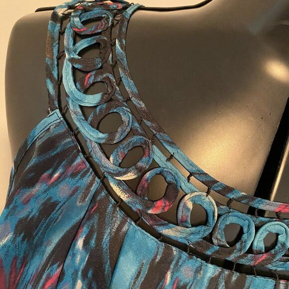 New Directions Sleeveless Boho Womens Top Size M - Picture 4 of 6